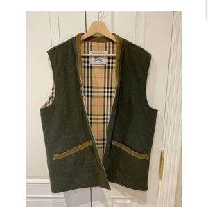 BURBERRY LONDON Men Vintage Wool Vest (M/L)
